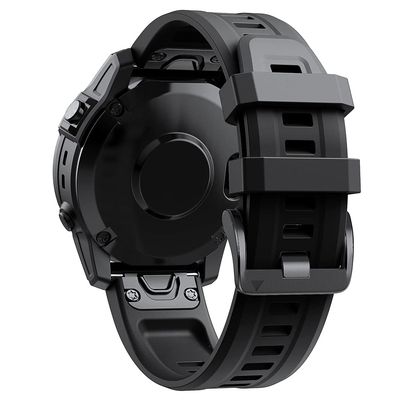 TIOYW QuickFit 26 22mm Smart Bands For Garmin Fenix 6 6X Pro 5 5X Plus 7 7X VERTIX 2 MK2 Silicone Band Descent Mk2i Smartwatch Straps (Color : D, Size : For Fenix 3 HR D2 bravo)