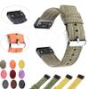 BCMCBV Nylon Quick Release Watchband For Garmin Fenix 7 7X 6X 6 Pro 5X 5 Plus 3HR 935 945 S62 D2 Smart Watch Easyfit Wristband Straps (Color : B, Size : 22mm Fenix 6 6 Pro) view 2