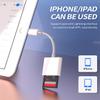 Lightning Adapter SD Card Reader for iPhone Camera Memory Photo Photography Viewer Accessories Compatible for Apple MFI Certified 11 12 13 14 Pro Max X XS XR 8 7 6 Plus SE for iPad Air Mini 2019 2020 view 3