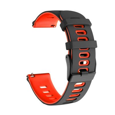 SCHIK 20 22mm Silicone Watch Bracelet For Garmin Venu 2 Plus 2Plus Venu2 Vivoactive 3 3t 4 Smart Watch Band Strap Forerunner 645 245 (Color : K, Size : For Venu 2)
