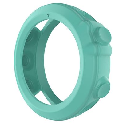 GANYUU Soft Silicone Protective Case Protector Sleeve for Garmin Fenix 3 HR/Fenix 3/Fenix 3 Sapphire/Quatix 3/Tactix Bravo Band Cover (Color : Teal)