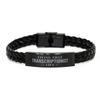 Mugart Transcriptionist Braided Bracelet Transcriptionist Student Graduation, Living That Transcriptionist Life Funny, Sarcasm Gifts for Coworkers, Friend Transcriptionist Birthday Idea view 1