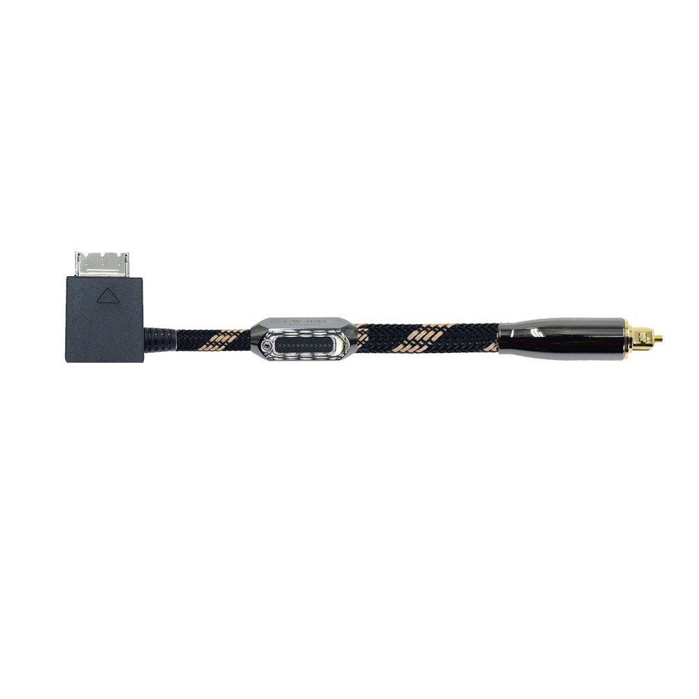 2ft Dock to Optical Cable Optic Digital Fiber Opt Audio Wire Toslink Cord for dac with Sony Walkman NW-A35 NW-A45 NW-ZX300 ZX300A NW-WM1A WM1Z MP3 Player
