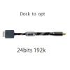 2ft Dock to Optical Cable Optic Digital Fiber Opt Audio Wire Toslink Cord for dac with Sony Walkman NW-A35 NW-A45 NW-ZX300 ZX300A NW-WM1A WM1Z MP3 Player view 4
