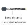 3ft Dock to Optical Cable Opt Digital Fiber Optic Audio Wire Toslink Cord for dac with NW-A40 NWZ-A10 NWZ-A15 NWZ-A17 NWZ A S X Series view 3