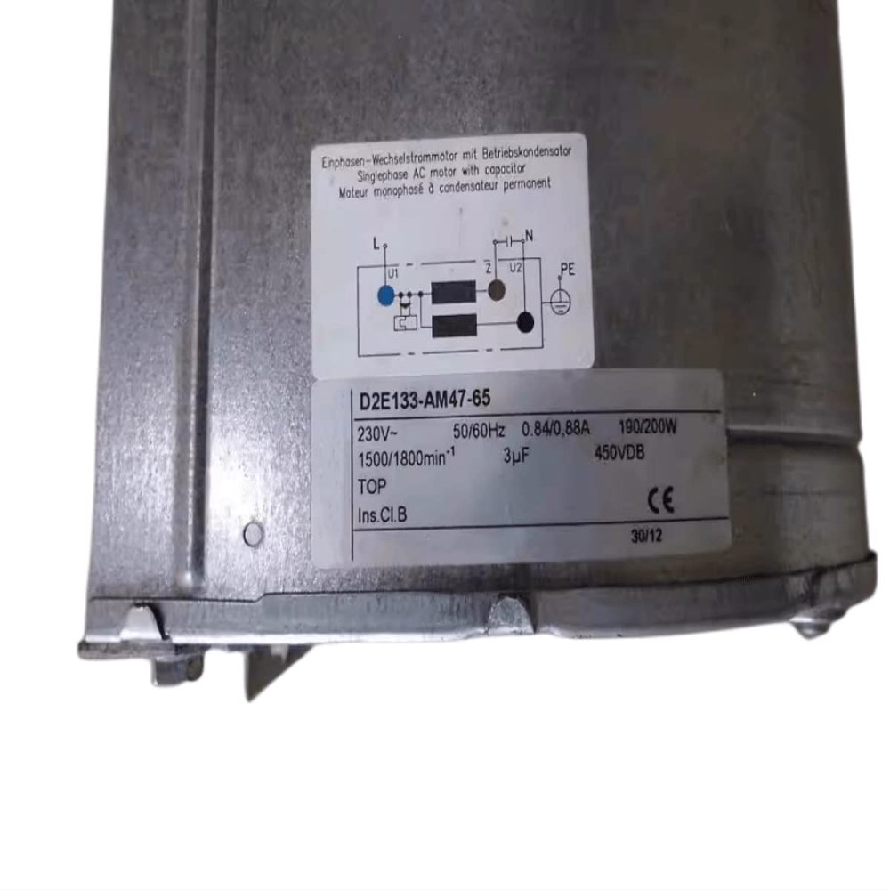 230V D2E133-AM47-65 0.84/0.88A 190/200W 3uF Blower Cooling Fan 450VDB
