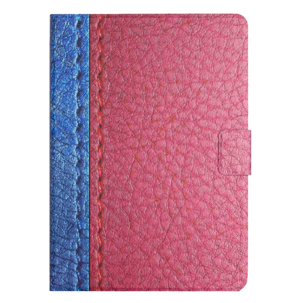 SGTD Case Cover Compatible with Lenovo Tab M10 Plus 10.61inch (3rd Gen 2022) Case,Premium Leather Case Slim Folding Stand Folio Cover Protective Cover Auto Sleep Wake Tablet Cover (Color : Rose+Blue)
