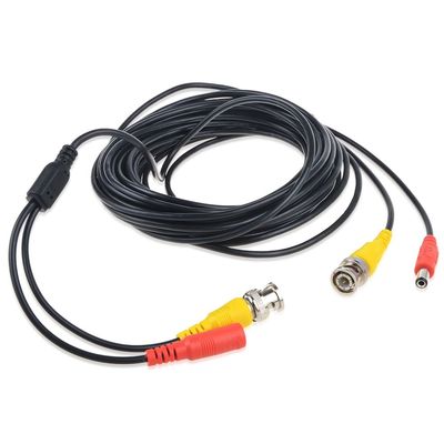 Jantoy 65ft Black Video Power BNC Cable Cord Lead Wires Replacement for Kguard CCTV DVR Security Cameras