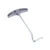 Tent Peg Remover Tool Compuse Plastic Steel Tent Peg Nail Puller Tool Steel Awning Stakes Hooks Remover Lifter for Camping view 2