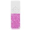 Mp3 Player, Slim Classic Multifunction MP3 Music Player, 180mAh Noise Reduction Portable HiFi MP3 Player, Up to 64GB (Purplish Red) view 1