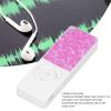 Mp3 Player, Slim Classic Multifunction MP3 Music Player, 180mAh Noise Reduction Portable HiFi MP3 Player, Up to 64GB (Purplish Red) view 4