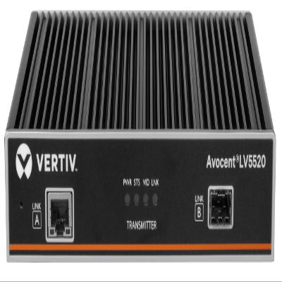 Vertiv Avocent Longview 5520 High-Performance KVM Extender | Transmitter | Dual Head | 4K 60Hz (LV5520T-400)