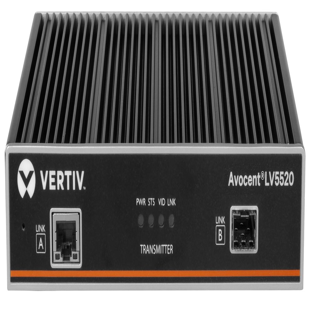 Vertiv Avocent Longview 5520 High-Performance KVM Extender | Transmitter | Dual Head | 4K 60Hz (LV5520T-400)