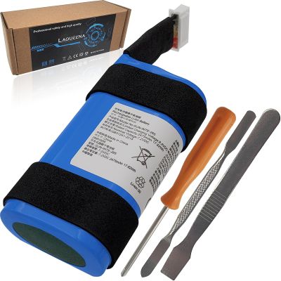 LAQUEENA SUN-INTE-265 2475mAh Battery Compatible with PartyBox On-The-Go Waterproof Bluetooth Speaker with Tools Battery Part NO PartyBox On The Go