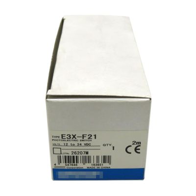 CBBEXP E3X-F21 Fiber Amplifier E3XF21 Sealed in Box