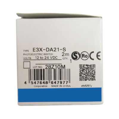 E3X-DA21-S Digital Fiber Amplifier E3XDA21S Sealed in Box