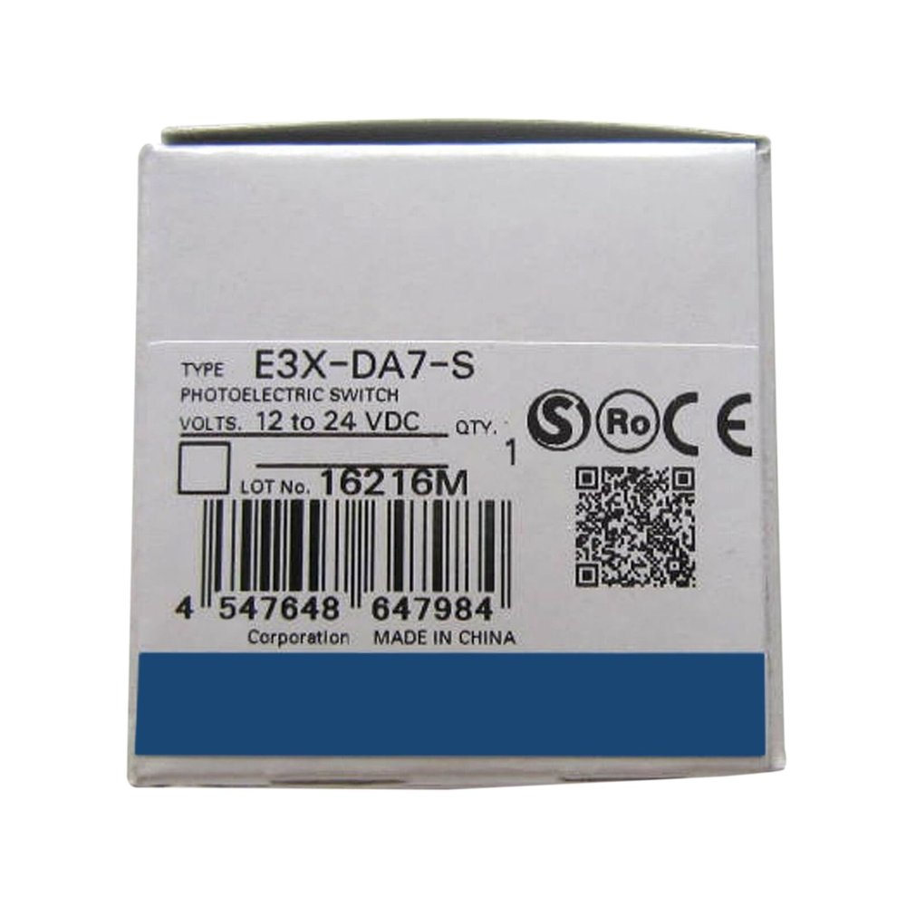 E3X-DA7-S Digital Fiber Amplifier E3XDA7S Sealed in Box