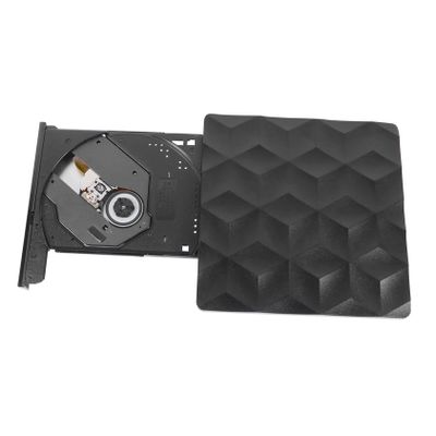 SUPVOX External Optical Drive USB C Portable Slim -Ray Player Burner Compatible with Laptop USB 3.0 DVD Cd Rewriter for and