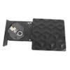 SUPVOX External Optical Drive USB C Portable Slim -Ray Player Burner Compatible with Laptop USB 3.0 DVD Cd Rewriter for and view 1