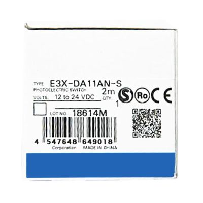 E3X-DA11AN-S Digital Fiber Amplifier E3XDA11ANS Sealed in Box