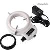 Microscope Adjustable Ring Light 63mm Installation Interface Stereo Microscope Ring Lamp view 3