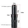 32X-205X Industrial Monocular Microscope Lens 0.5X Eyepiece 0.7X-4.5X Zoom Objective 25mm C-Mount Continuous Zoom Lens view 2