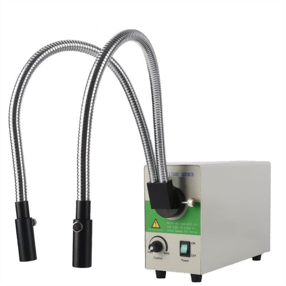 Microscope LED Fibre-Optical Cold Light Source 550mm Long Dual Hard Tube LED Fibre-Optical Cold Light Source