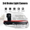 12V Led/IR Light 3rd Third Brake Light Backup Reverse Parking Rear View Reversing Camera IR Lights for Ford Transit Connect Brake Light Camera (2014-2019) Night Vision Waterproof (Camera+5IN) view 3