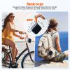 Svemei Waterproof Portable Bluetooth Speaker with 8W Big Sound, Small Wireless Speaker Subwoofer,20H Playtime, BT 5.3, Support TF Card, TWS for Bicycle, Shower Outdoor,Travel, Hiking, Party,Gift view 3