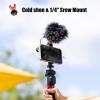 KraftGeek Shotgun Mic for Camera, Vlogging Microphone for iPhone, Android Phones, Canon, Nikon DSLR - With Shock Mount, DeadCat Windscreen for Video Recording view 3