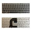Yuchao Replacement Keyboards US Version Keyboard with Silver Frame for HP EliteBook 8470B 8470P 8470 8460 8460p 8460w ProBook 6460 6460b 6470 Computer Accessories view 1