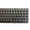Yuchao Replacement Keyboards US Version Keyboard with Silver Frame for HP EliteBook 8470B 8470P 8470 8460 8460p 8460w ProBook 6460 6460b 6470 Computer Accessories view 4