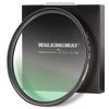 WalkingWay 95mm Black Diffusion Filter 1/2 Pro Mist Camera Lens Filter Soft Dreamy Cinematic Effect Hazy Diffuser with Ultra Slim and Optical Glass for Portrait/Vlog/Photography/Video view 1
