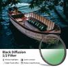 WalkingWay 95mm Black Diffusion Filter 1/2 Pro Mist Camera Lens Filter Soft Dreamy Cinematic Effect Hazy Diffuser with Ultra Slim and Optical Glass for Portrait/Vlog/Photography/Video view 2