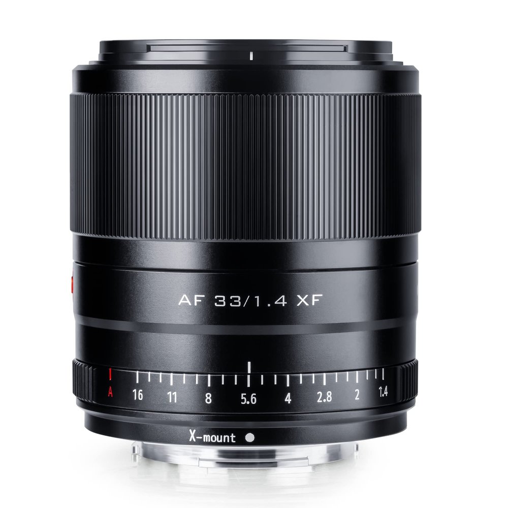 VILTROX 33mm F1.4 STM XF Lens - Auto Focus Fixed Focus APS-C Portrait Lens, Compact Large Aperture for Fujifilm Fuji 33mm X-Mount Mirrorless Camera X-T3, X-H1, X20, X-T30, X-T20, X-T100, X-Pro2