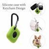 A-Focus 3 Pack Compatible with Tile Mate 2022 Case with Keychain, Flexible Silicone Anti-Scratch Shockproof Skin Cover Kit Compatible with Tile Mate 2022 Tracker (Black White Green) view 4