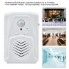 Saluaqui Motion Sensor Alarm MP3 Audio Player Infrared Induction Doorbell, USB Battery Powered, Induction Distance up to 4 Meters for view 4