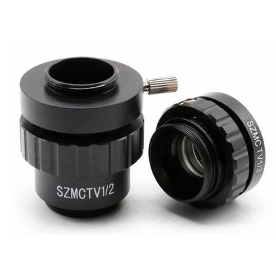 0.5X/0.3X C Mount Adapter Reduce Lens CCD Camera Interface Reduction Lens Adapter for Trinocular Stereo Microscope (Color : 0.3X Adapter)
