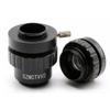 0.5X/0.3X C Mount Adapter Reduce Lens CCD Camera Interface Reduction Lens Adapter for Trinocular Stereo Microscope (Color : 0.3X Adapter) view 1