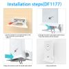 Wall Mount Holder for StarLink Mesh Router V2, WiFi Accessories Bracket for StarLink Mesh Router V2 with Easy Installation and Space Saving by HOLACA (2) view 4