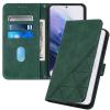 GYHOYA Case for iPod Touch 7 Wallet Case with Card Holder Leather with Kickstand Card Slots Phone Case Durable Magnetic Closure Shockproof Protective Cover for iPod Touch 5th / 6th / 7th Green YBS view 1