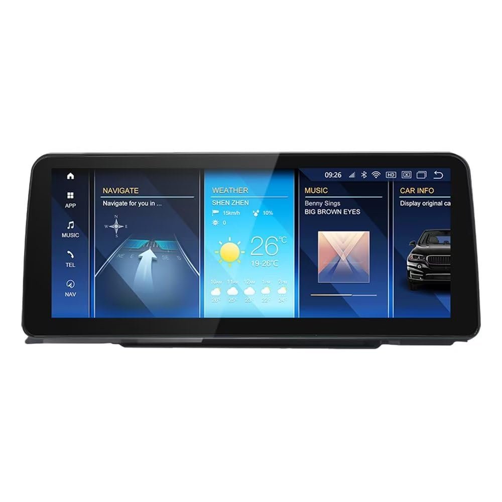 1920x720 12.3" Blue-ray Touch Screen Android 12 Car Stereo for BMW 3 Series F30 F31 F34 4 Series F32 F33 F36 2013-2017 NBT System Radio Built-in Car-Play Android Auto Mirror Lin-k