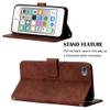 GYHOYA Case for iPod Touch 7 Wallet Case with Card Holder Leather with Kickstand Card Slots Phone Case Durable Magnetic Closure Shockproof Protective Cover for iPod Touch 5th / 6th / 7th Brown YBS view 4