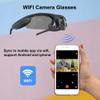 RERBO WiFi Camera Sunglasses, 4K Video Glasses HD 1080P with Polarized UV 400 Lens for Cycling, Camping, Driving,Traveling(Include 32GB Card) view 2