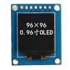 0.96 inch OLED display screen 96 x 96 SSD1317 LCD module square screen SPI interface view 1
