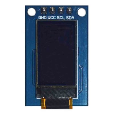 0.78 inch 4-pin module OLED LCD display 128 x 80 serial port IIC driver SH1107 white light