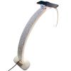 KMLSHLL Half Moon Light for Lash Lamp, Half Moon Led Table Lamp for Estheticians, Nail Tech, and Cosmetician, Half Moon Desk Lamp with Stepless Dimming and Color Temperature, White-with Rhinestones view 1
