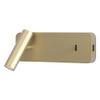 Astro Enna Surface USB Indoor Reading Light (Matt Gold) - Dry Rated - High Power LED Lamp, Designed in Britain - 1058164-3 Years Guarantee view 3