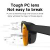 CatXQ Bluetooth Audio Sunglasses | Smart Glasses with Play Music and Make Phone Calls for Cycling Camp Travel Sunbathing - Black view 3