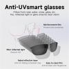 CatXQ Bluetooth Audio Sunglasses | Smart Glasses with Play Music and Make Phone Calls for Cycling Camp Travel Sunbathing - Black view 4